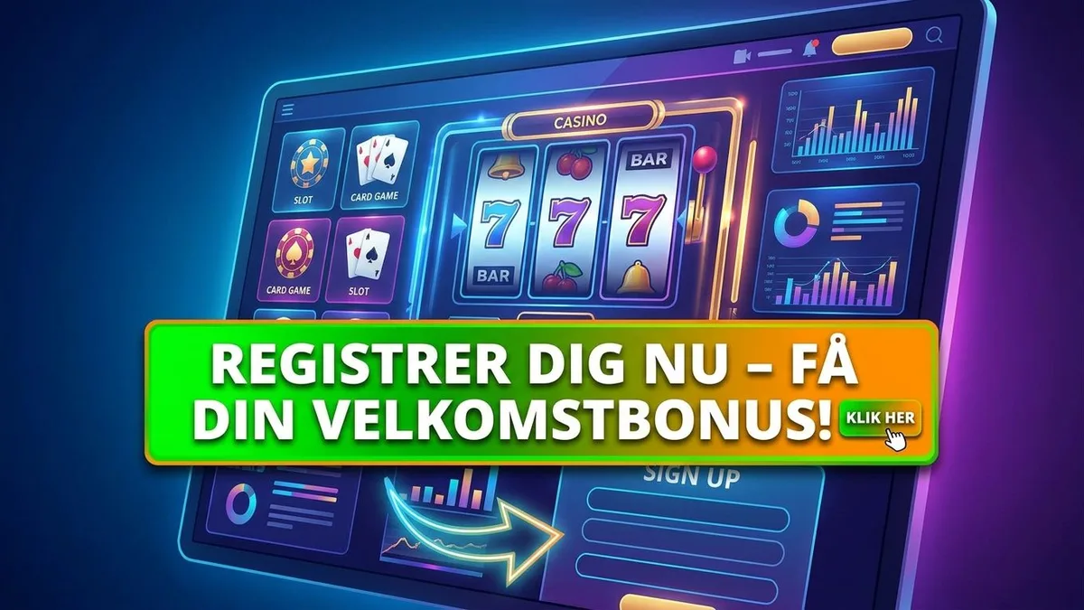 Registrering med bonus