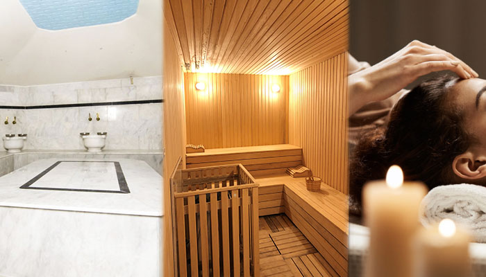 Sauna, Türk hamamı ve Spa Merkezi 